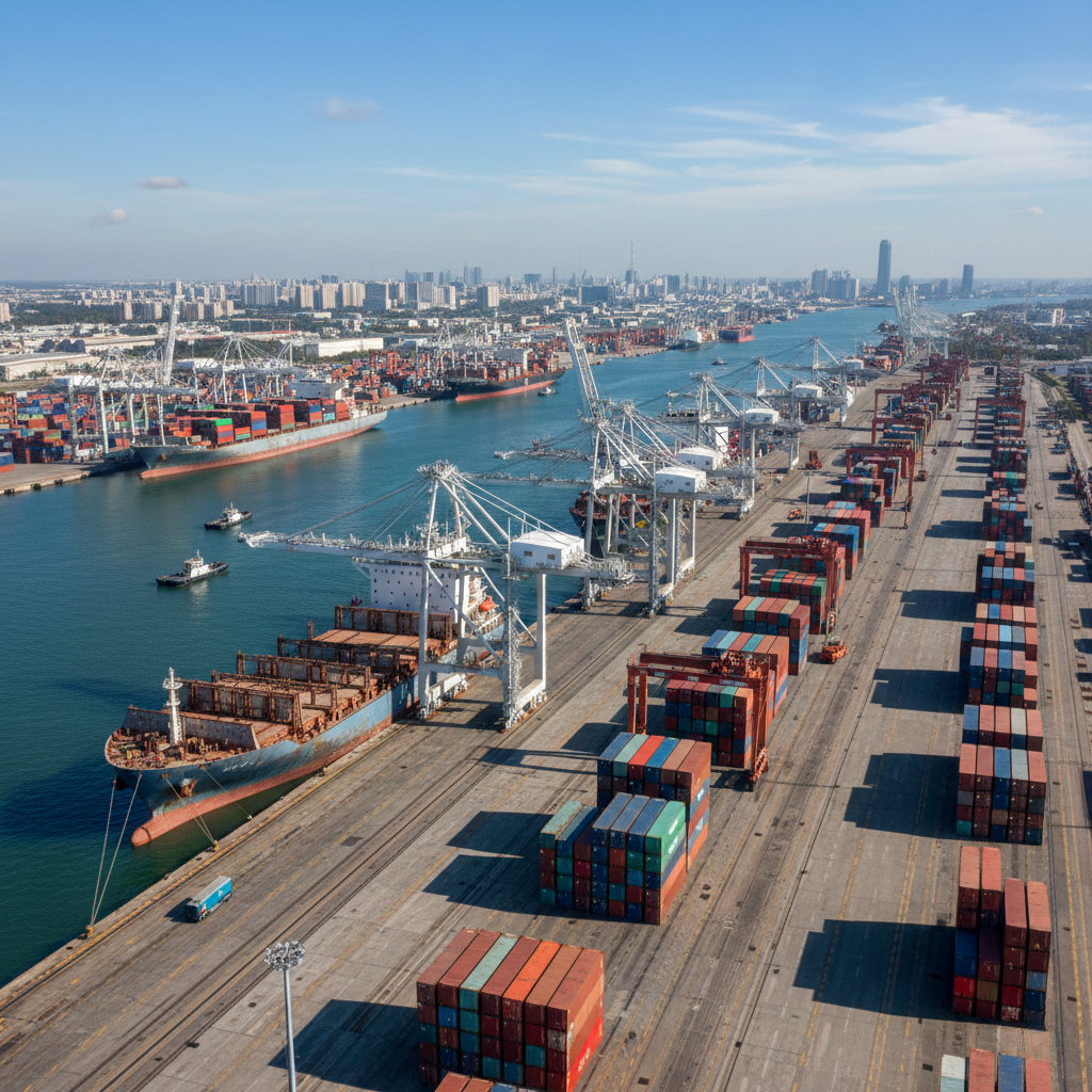 Conteneurs port de marseille 1